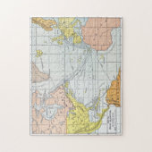 KARTE: ATLANTISCHE REISEN PUZZLE (Vertikal)