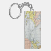 KARTE: ATLANTISCHE REISEN SCHLÜSSELANHÄNGER (Vorderseite links)