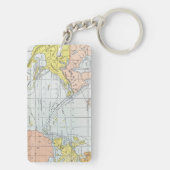 KARTE: ATLANTISCHE REISEN SCHLÜSSELANHÄNGER (Rückseite)