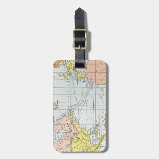 KARTE: ATLANTISCHE STIMMEN GEPÄCKANHÄNGER (Vorderseite vertikal)