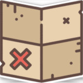 Karte Aufkleber (Vorderseite)