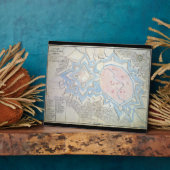 Karte aus dem 17. Jahrhundert Coesfeld Ludgerusbur Fotoplatte (Seite)