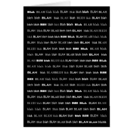 Karte aus dem langen Leiden