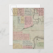 Karte Austin, Mäher Landkreis, Minnesota (Vorne/Hinten)