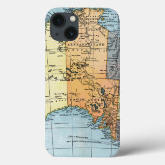 KARTE: AUSTRALIEN, c1890 Case-Mate iPhone Hülle