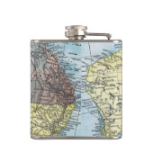 KARTE: AUSTRALIEN, c1890 Flachmann (Rückseite)