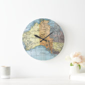 KARTE: AUSTRALIEN, c1890 Große Wanduhr (Zuhause)