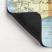 KARTE: AUSTRALIEN, c1890 Mousepad (Ecke)