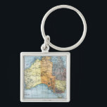 KARTE: AUSTRALIEN, c1890 Schlüsselanhänger<br><div class="desc">Karte von Australien,  c1890,  veröffentlicht in den Vereinigten Staaten.</div>