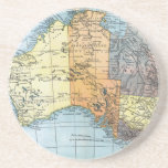 KARTE: AUSTRALIEN, c1890 Untersetzer<br><div class="desc">Karte von Australien,  c1890,  veröffentlicht in den Vereinigten Staaten.</div>