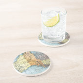 KARTE: AUSTRALIEN, c1890 Untersetzer (Seite)