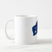 Karte Australiens Kaffeetasse (Links)