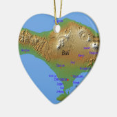 Karte Balis Holliday Keramik Ornament (Links)