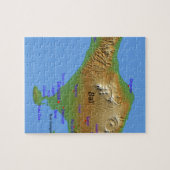 Karte Balis Holliday Puzzle (Horizontal)