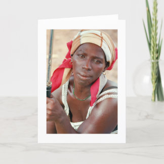 Karte, "Bananen-Verkäufer, Banjul, Gambia, Karte