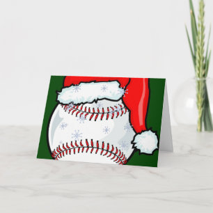 Karte - Baseball Weihnachten