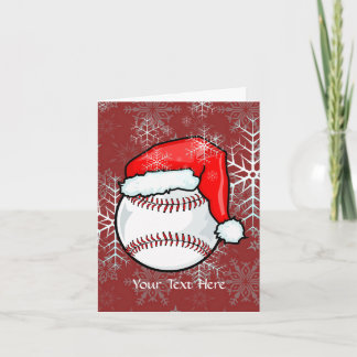 Karte - Baseball Weihnachten