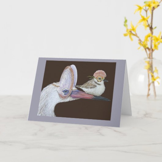 Karte "Beach Pals" (Gelbe Blume)