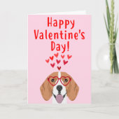 Karte Beaglevalentines Tages (Vorderseite)