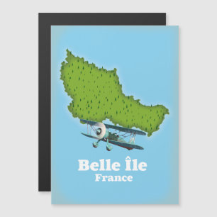 Karte Belle Île France