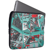 Karte Berlins, Deutschland Laptopschutzhülle (Vorne Rechts)
