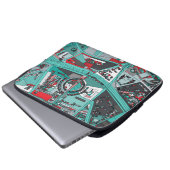 Karte Berlins, Deutschland Laptopschutzhülle (Vorne Knopf)