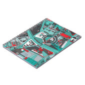 Karte Berlins, Deutschland Notizblock (Linke Seite)