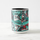 Karte Berlins, Deutschland Tasse (Zentrum)