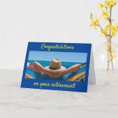 KARTE "BESONDERE FRAUENRETIRES" (Gelbe Blume)