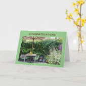 KARTE "BESONDERE LADY RETIRES" (Gelbe Blume)