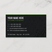 Karte besucht - Informatikfachmann grünes v2 (Rückseite)