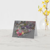 Karte - Blumenmarkt (Gelbe Blume)