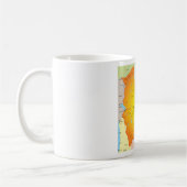 Karte Boliviens mit Städten und Grenzen Kaffeetasse (Links)