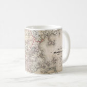 Karte: Boston, 1883 Kaffeetasse (VorderseiteRechts)