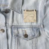 Karte Boston und Maine Railroad Button (Beispiel)