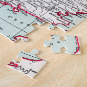 KARTE: BRITISCHE ISLES, c1890 Puzzle (Seite)