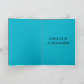 Karte Brokkoli-Brunos "glückliches B.day" (Innenseite)