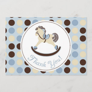 Karte C des Schaukelpferd-Jungen-TY