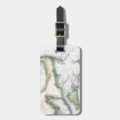 Karte Cape Cod, Nantucket, Martha's Vineyard Gepäckanhänger (Vorderseite vertikal)