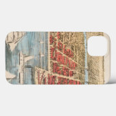 KARTE: CHICAGO, c1857 Case-Mate iPhone Hülle (Rückseite (Horizontal))