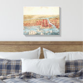 KARTE: CHICAGO, c1857 Leinwanddruck (Insitu (Schlafzimmer))