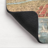 KARTE: CHICAGO, c1857 Mousepad (Ecke)