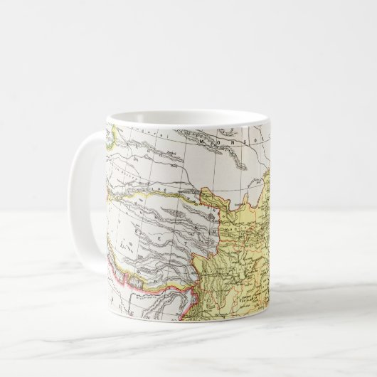 KARTE: CHINA, 1910 KAFFEETASSE (Vorderseite Links)