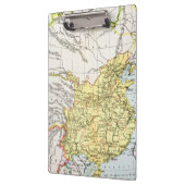 KARTE: CHINA, 1910 KLEMMBRETT (Links)