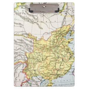 KARTE: CHINA, 1910 KLEMMBRETT