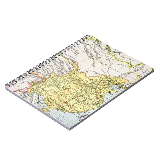 KARTE: CHINA, 1910 NOTIZBLOCK (Linke Seite)