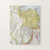 KARTE: CHINA, 1910 PUZZLE (Vertikal)