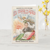 Karte Cinco Des Mayo (Gelbe Blume)