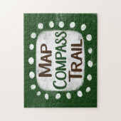 Karte Compass Trail Jigsaw Puzzle (Vertikal)