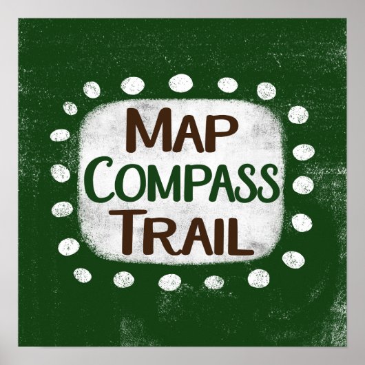 Karte Compass Trail Plakat Wallfahrtskirche (Vorne)